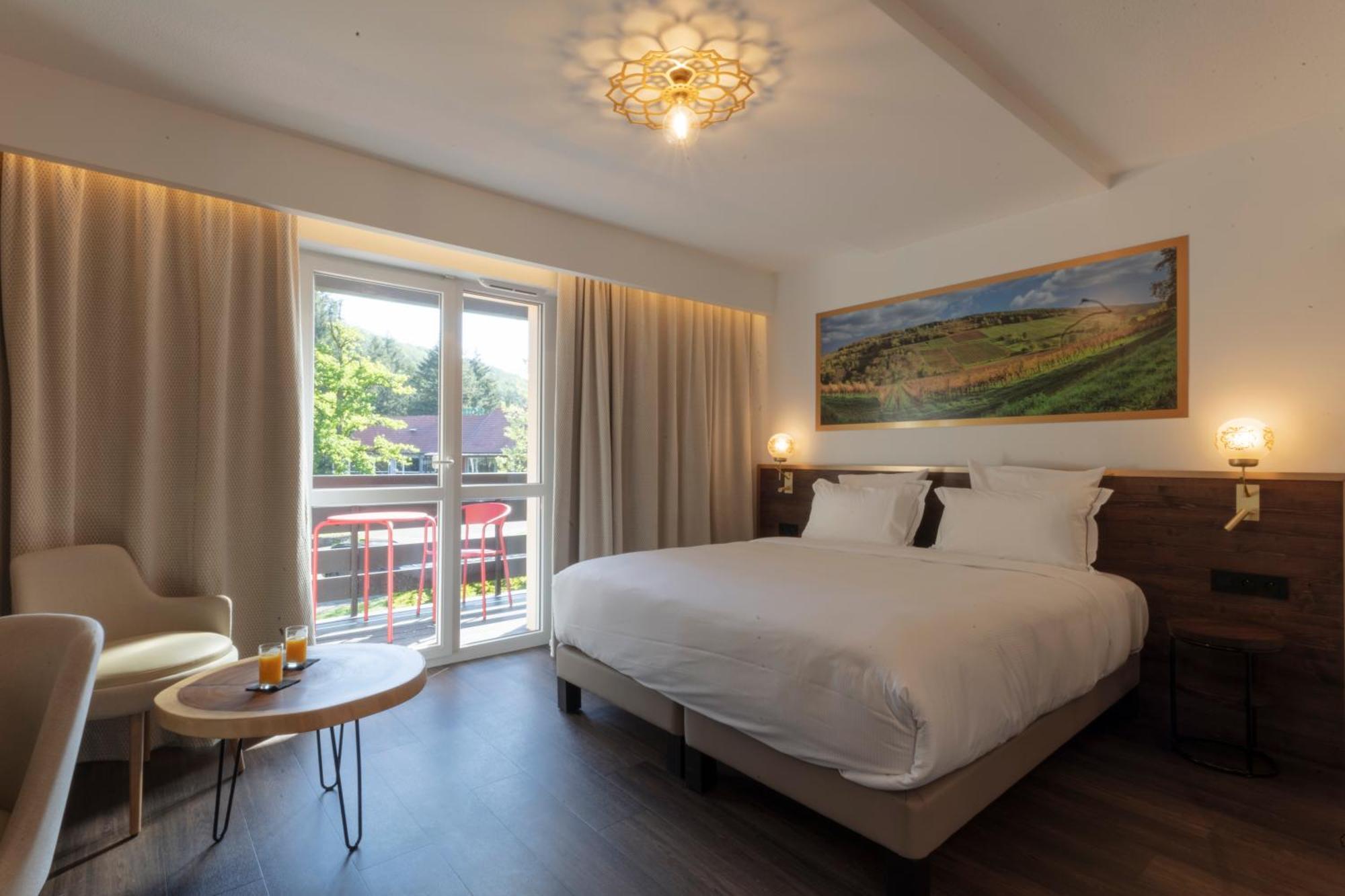 Hotel Restaurant La Vallee Noble, Proche Eguisheim Colmar Сульцмат Номер фото